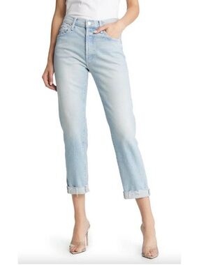 Mother Superior Jeans The Scrappy Cuff Ankle Fray Lonely Hearts Club 29
